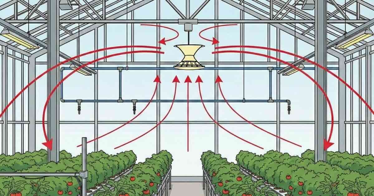 The Unseen Force: Mastering Greenhouse Airflow with HAF and VAF Systems