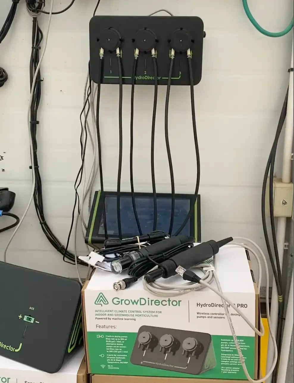 Interior View Of A Smart Greenhouse With Automated Systems For Smart Agriculture