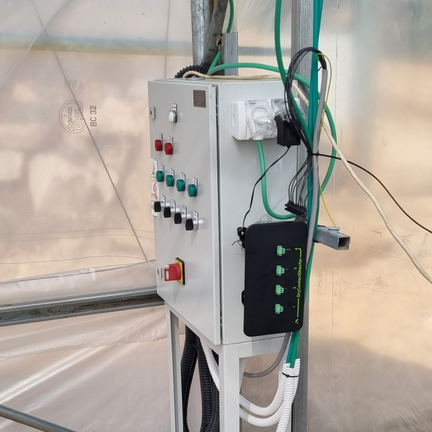 greenhouse heater automation