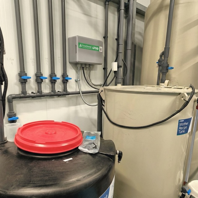 Cannabis farm irrigation system