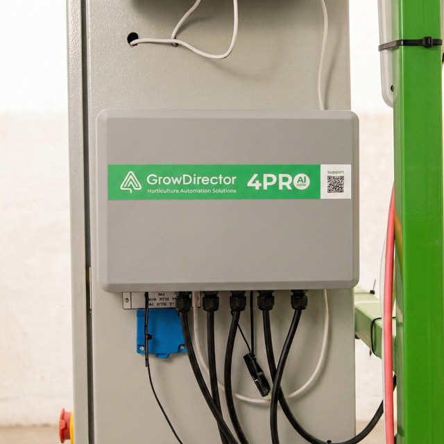 Commercial NFT greenhouse automation system