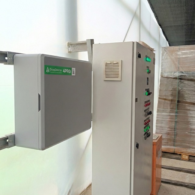 HVAC automation system GrowDirector in Industrial enclosure